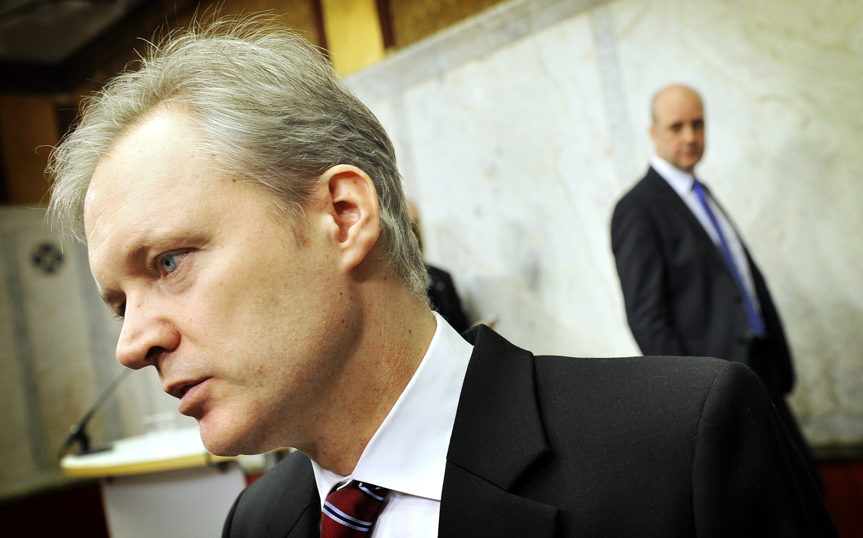 Försvarsminister Sten Tolgfors avgick den 29 mars.