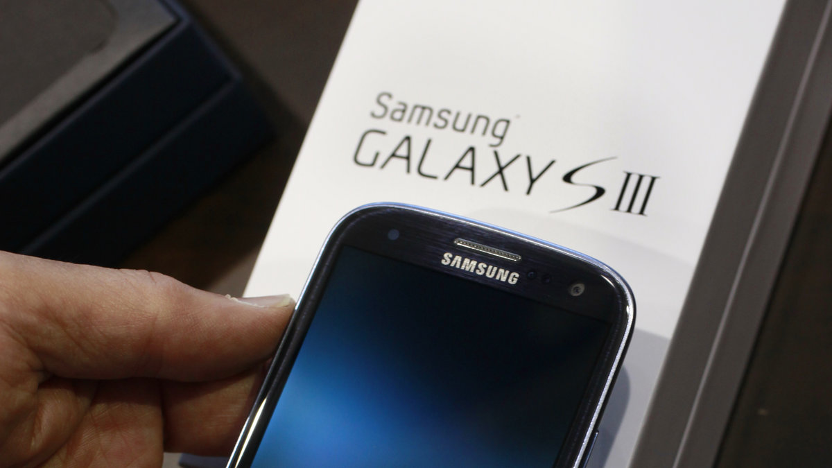 Samsungs Galaxy S III är på framfart.