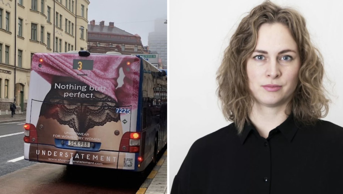 Reklambild med rumpa och högt skurna trosor fälldes hos Reklamombudsmannen