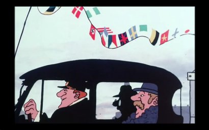 I filmen om Karl-Bertil Jonssons jul syns nazistflaggor, vilket talar för 1940-tal. I filmen om Karl-Bertil Jonssons jul syns nazistflaggor, vilket talar för 1940-tal.