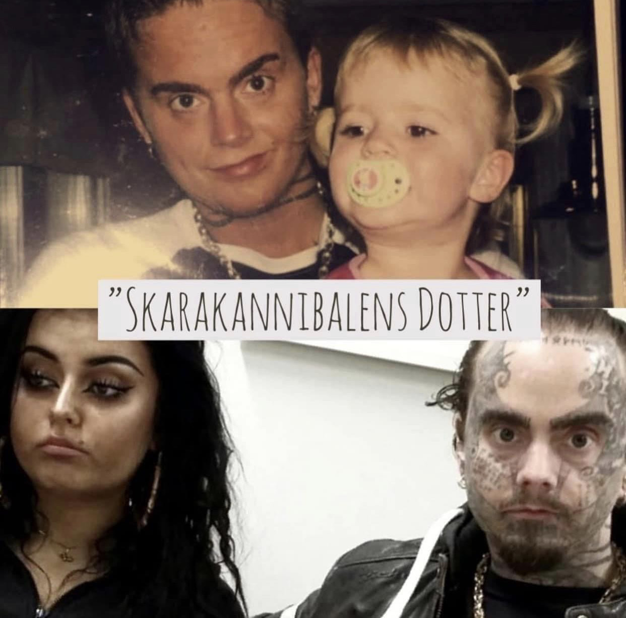 Jamie-Lee Arrow är Skarakannibalens dotter – uppväxten med Isakin Drabbad