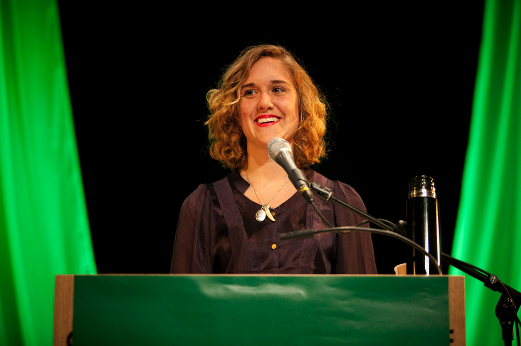 Grön ungdom, Rebecka Carlsson, Sveriges sexigaste politiker, Miljöpartiet