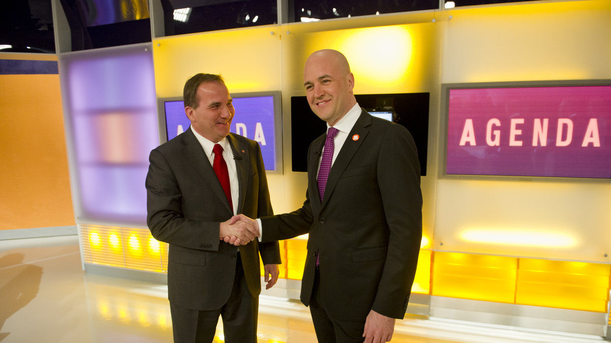 Löfven och Reinfeldt.