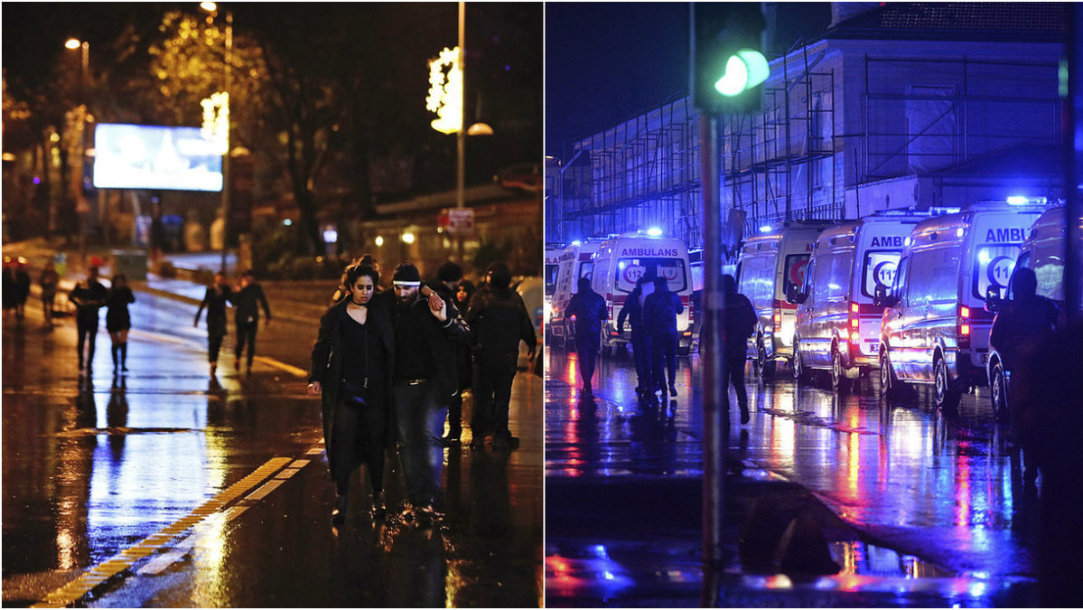 Minst 39 personer dödades i skottlossningen på en nattklubb i Istanbul.
