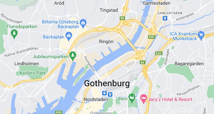 Uppdatering, dni, Brott och straff, Göteborg