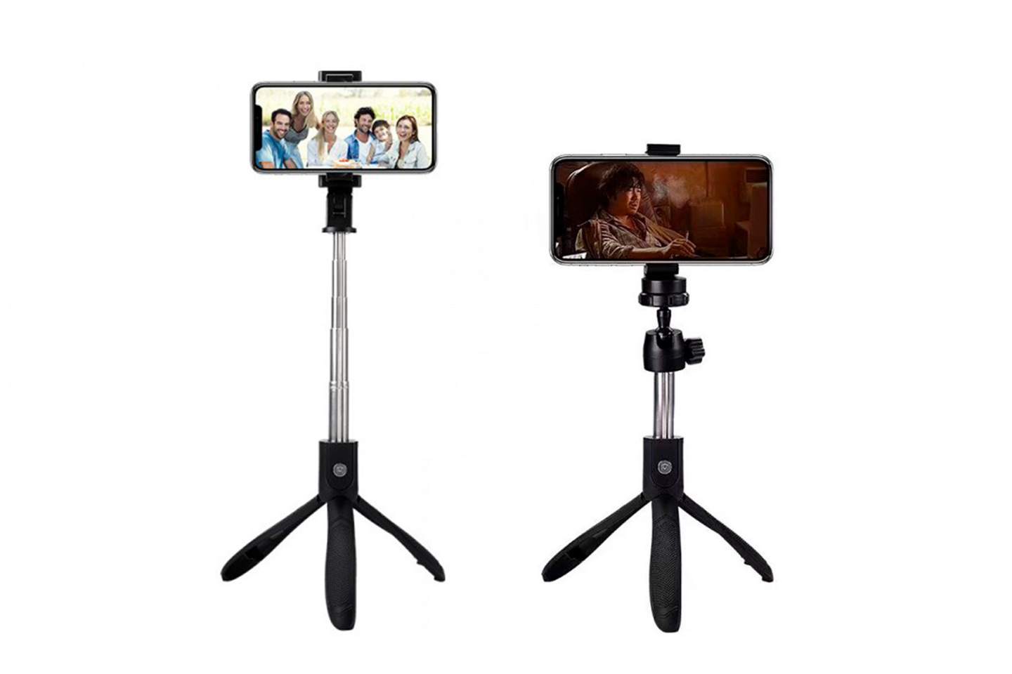 Selfiestick med tripod och fjärrkontroll Selfiestick med tripod och fjärrkontroll
