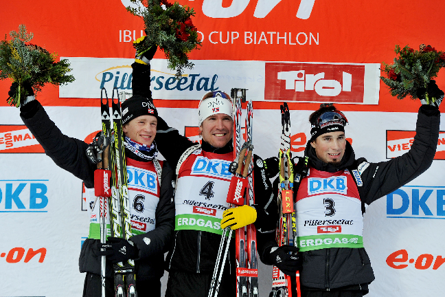 Bjorn Ferry, Carl-Johan Bergman, Skidskytte, skidor