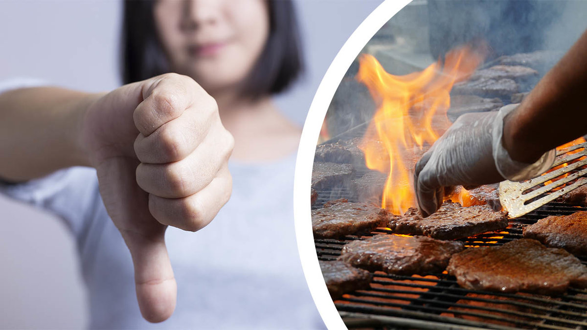 Vegan stämmer sin granne för att ha grillat kött på tomten.