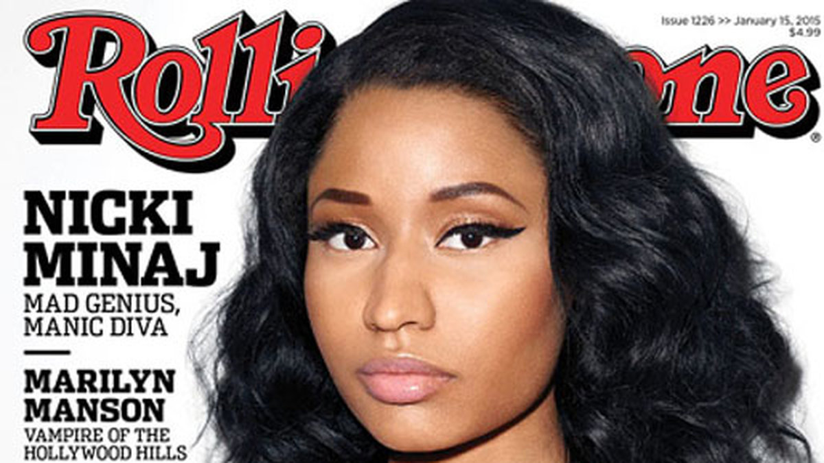 Nicki Minaj på omslaget till Rolling Stone.