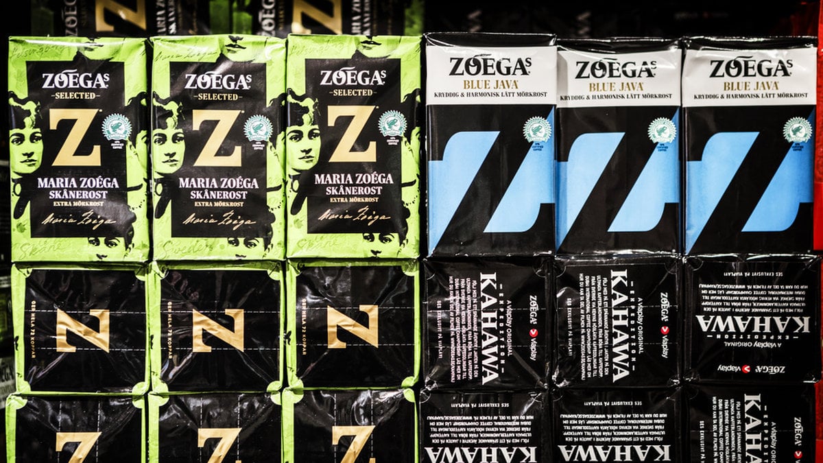 City Gross, Hemköp och Willys plockar tillfälligt bort produkter av Zoegas produkter. Arkivbild.