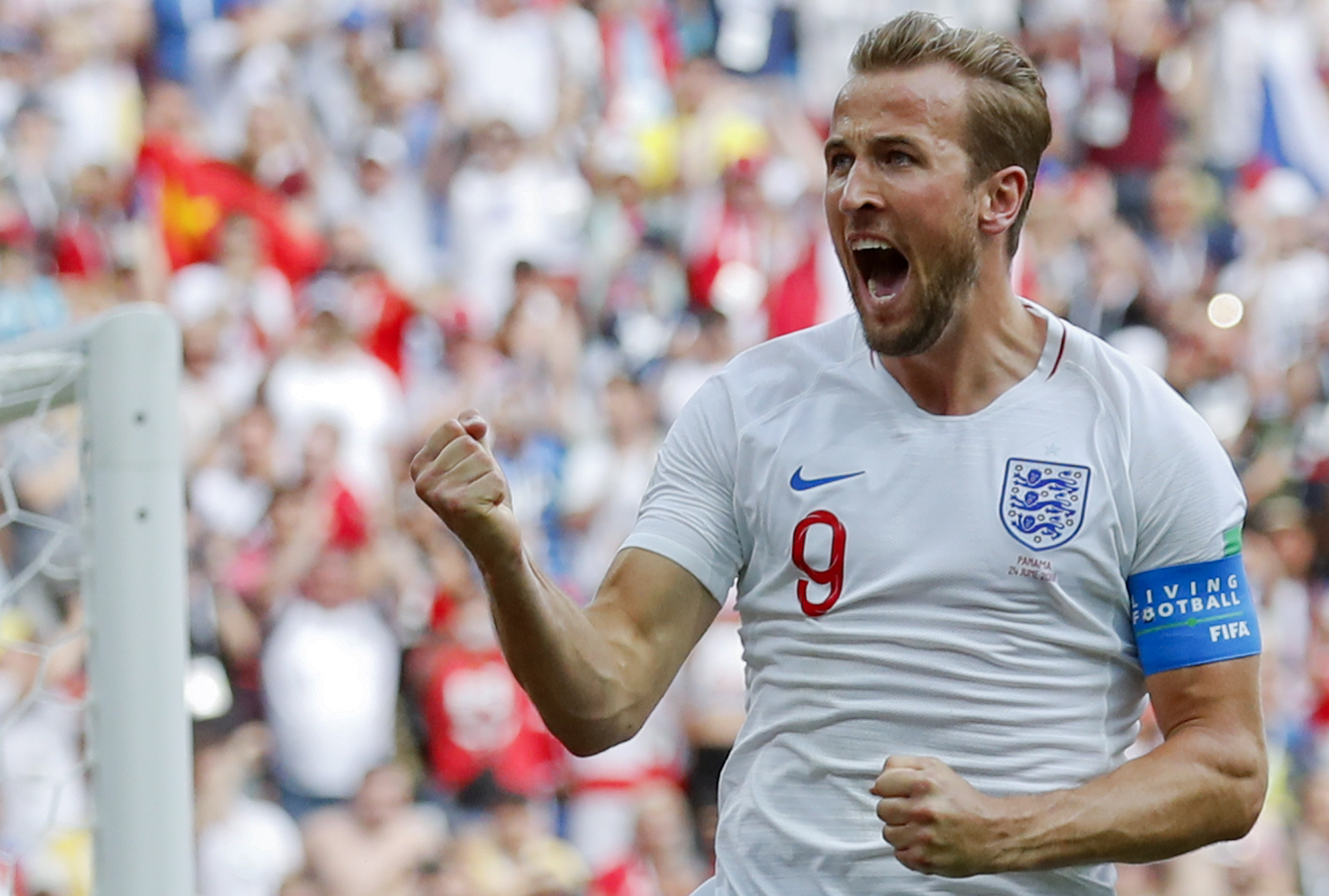 Harry Kane under fotbolls-VM. Harry Kane under fotbolls-VM.
