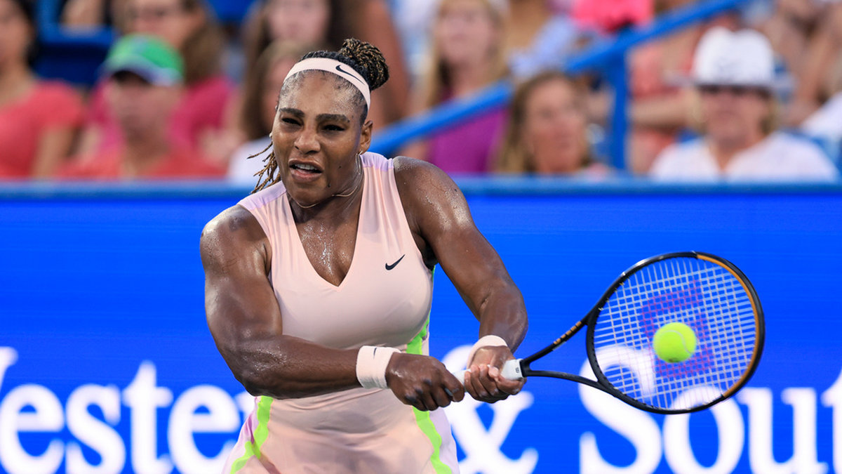 Serena Williams åkte ut i första omgången.