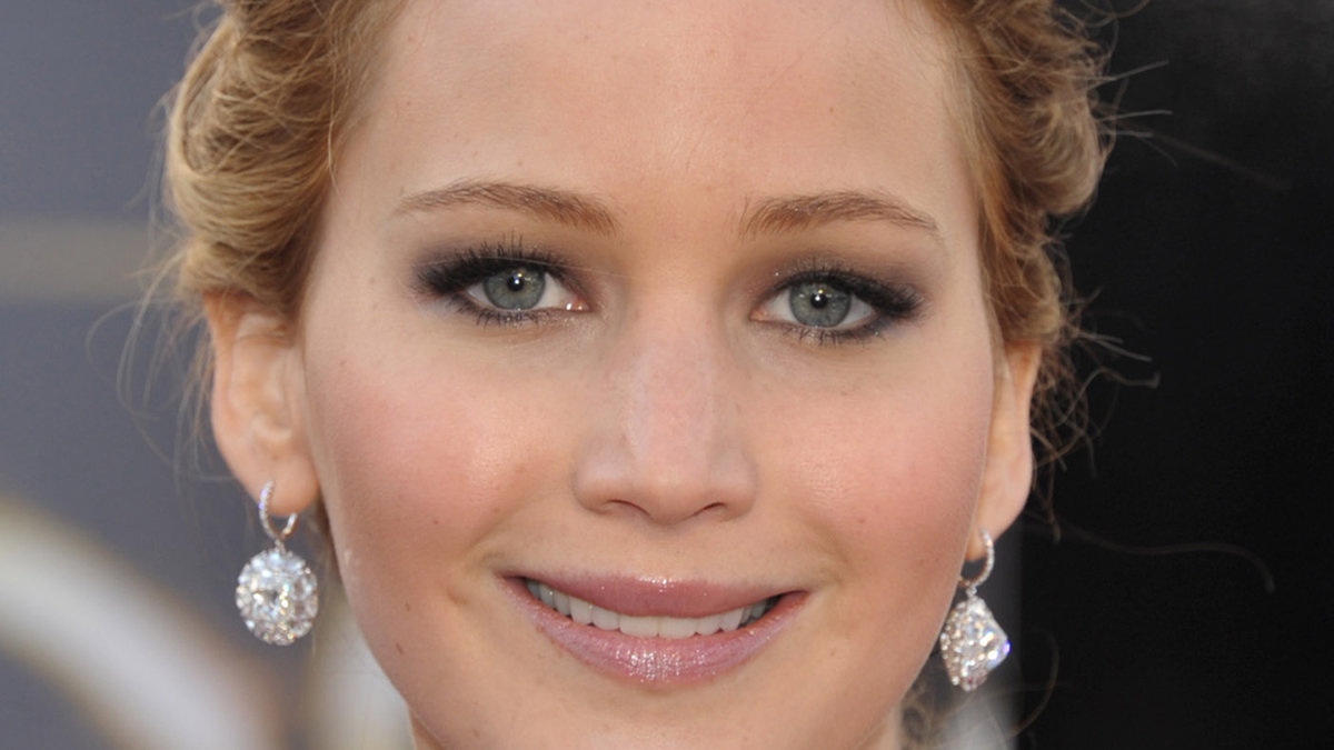 6. Hunger Games-stjärnan Jennifer Lawrence kom på sjätte plats.