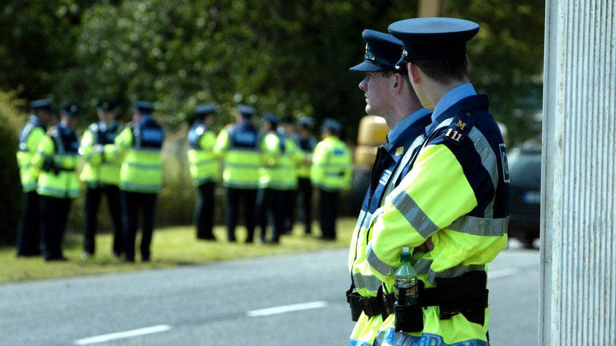 Polis på Irland.