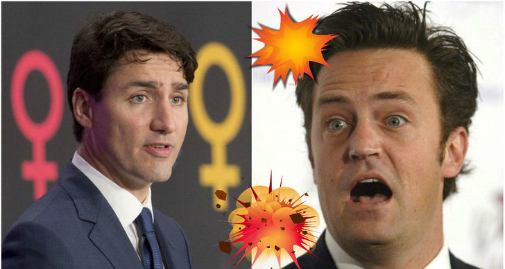 Kanada, Jimmy Kimmel, vänner tv-serie, Matthew Perry, Justin Trudeau