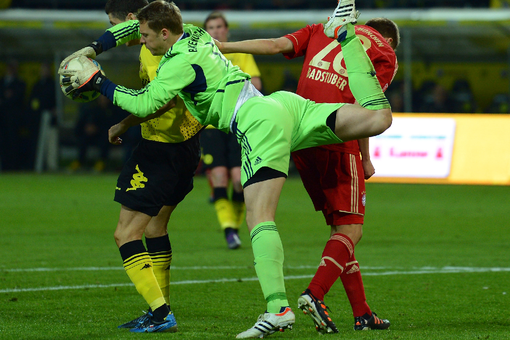 I den 77:e matchminuten kunde dock stjärnmålvakten Manuel Neuer se sig besegrad. I den 77:e matchminuten kunde dock stjärnmålvakten Manuel Neuer se sig besegrad.