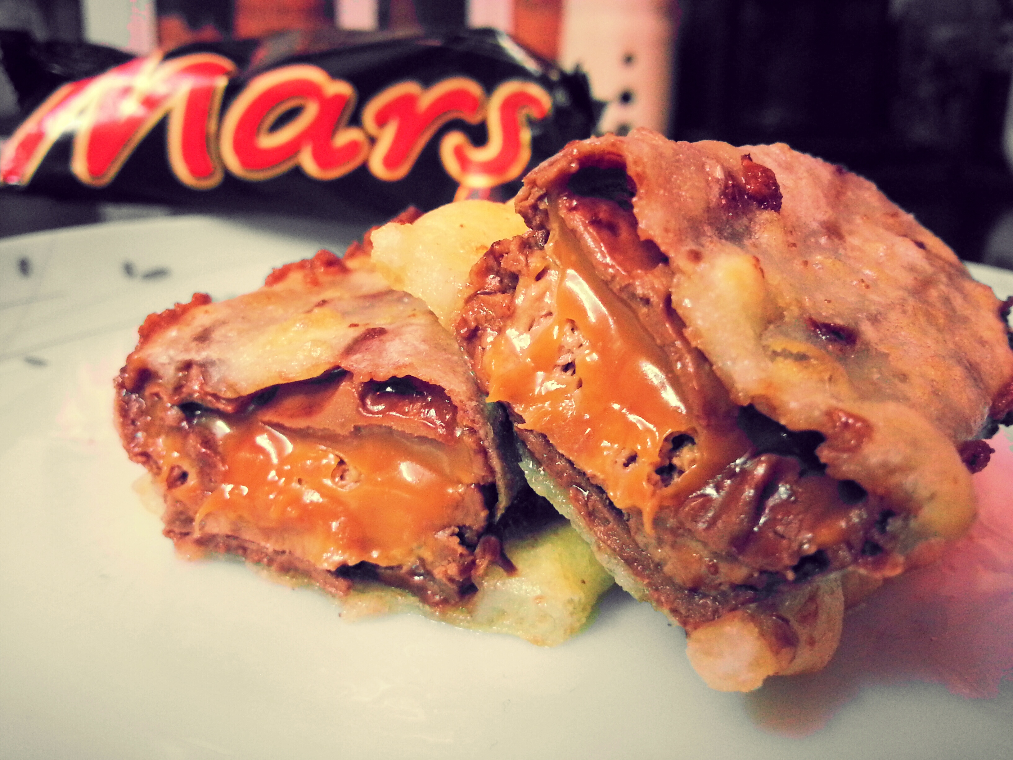 Friterad Mars-bar! En klassiker! Friterad Mars-bar! En klassiker!
