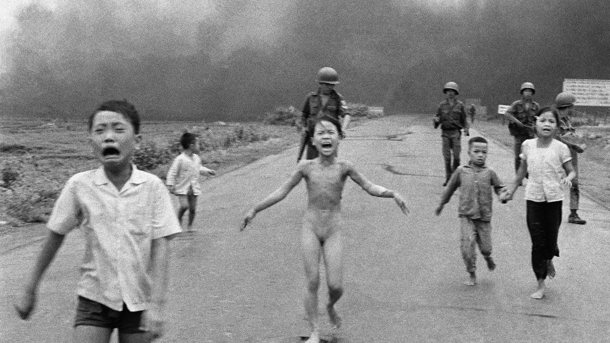 Den historiska bilden från Vietnamkriget.