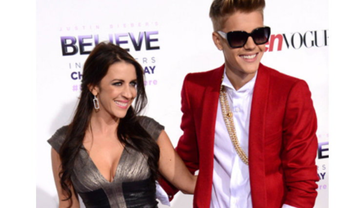 Justin Biebers mamma Justin Biebers mamma