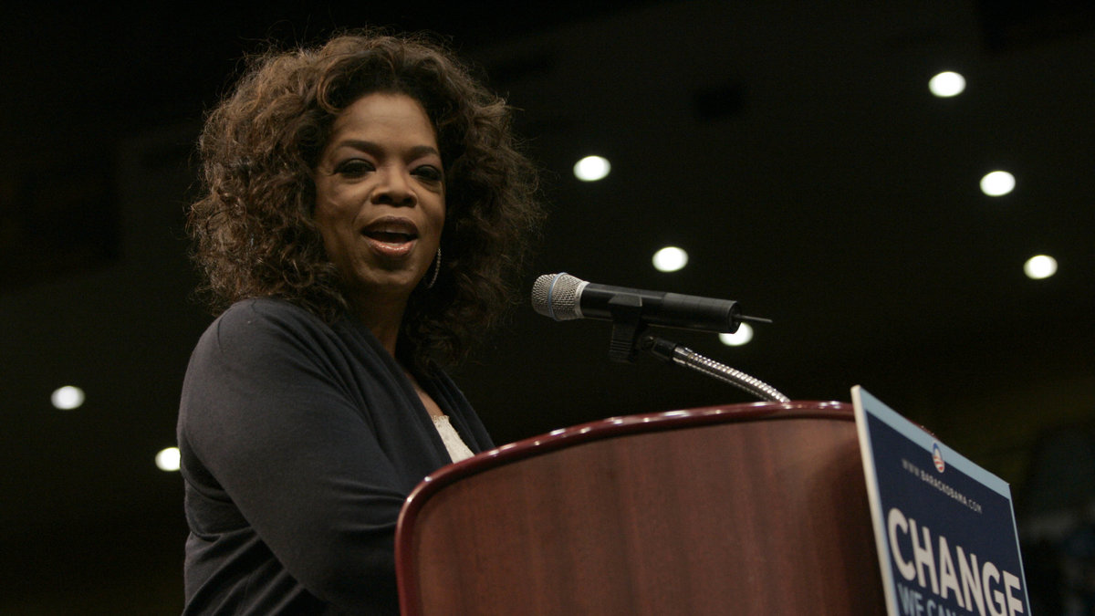 Tevestjärnan Oprah Winfrey var en av nyckelfigurerna när Obama vann valet 2008. Trots att hon lagt ned sin show är hon ännu betydelsefull.