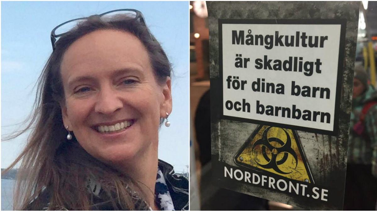 Farstabon Malena Liedholm Ndounou berättar för Nyheter24 om resan med pendeltåget från Nynäshamn som nu har uppmärksammats av tusentals.
