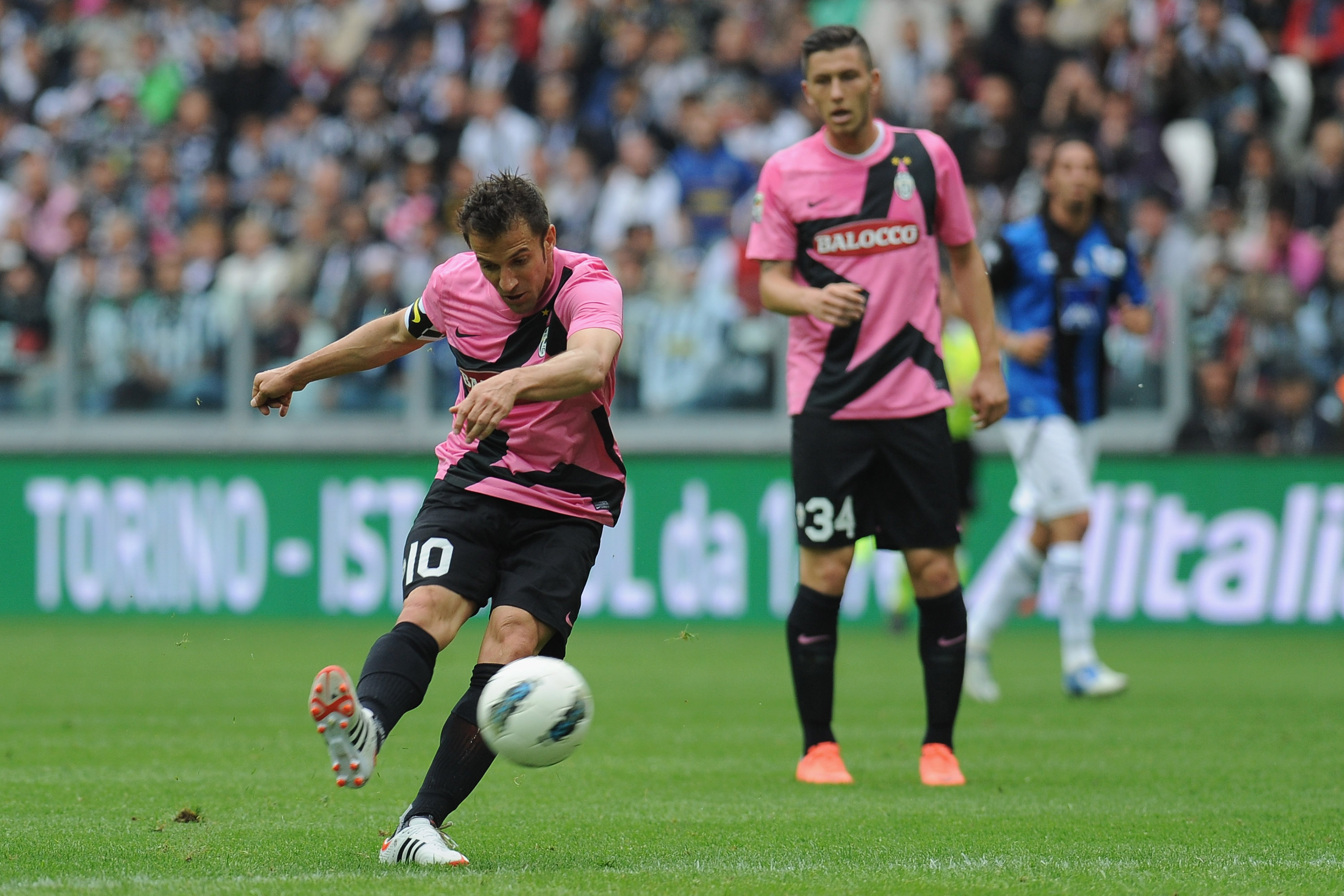 Ett sista mål blev det för Alessandro Del Piero när han gjorde sin sista match i "Juve".