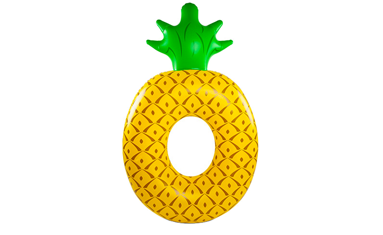 Badring i form av en Ananas Badring i form av en Ananas