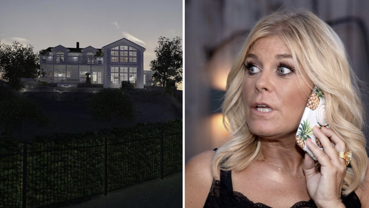 Pernilla Wahlgren har stött på problem med sitt husbygge