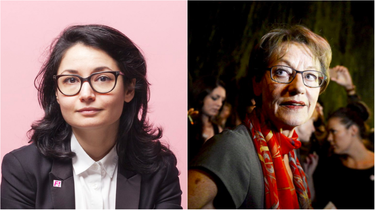 Feministiskt initiativ, Gita Nabavi​, Gudrun Schyman