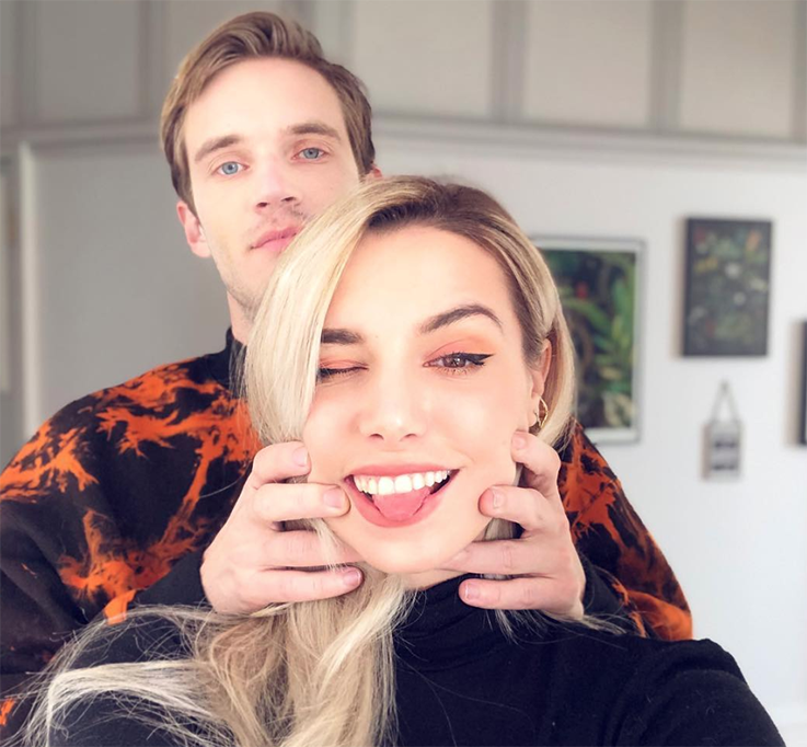Felix och Marzia Kjellberg Felix och Marzia Kjellberg