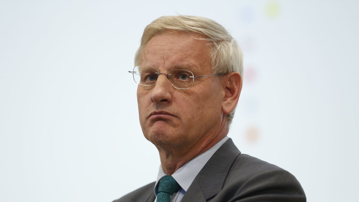 Carl Bildt, 67 år, är en av de äldre politikerna som skulle kunna drabbas av förslaget om åldersgräns, vid nästa val. 