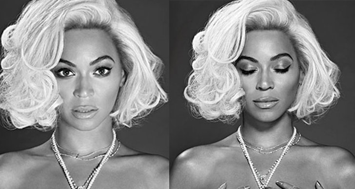 Beyoncé Knowles-Carter, Topless, Marilyn Monroe