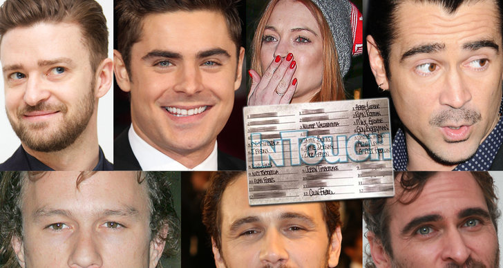 Colin Farrell, Justin Timberlake, Lindsay Lohan