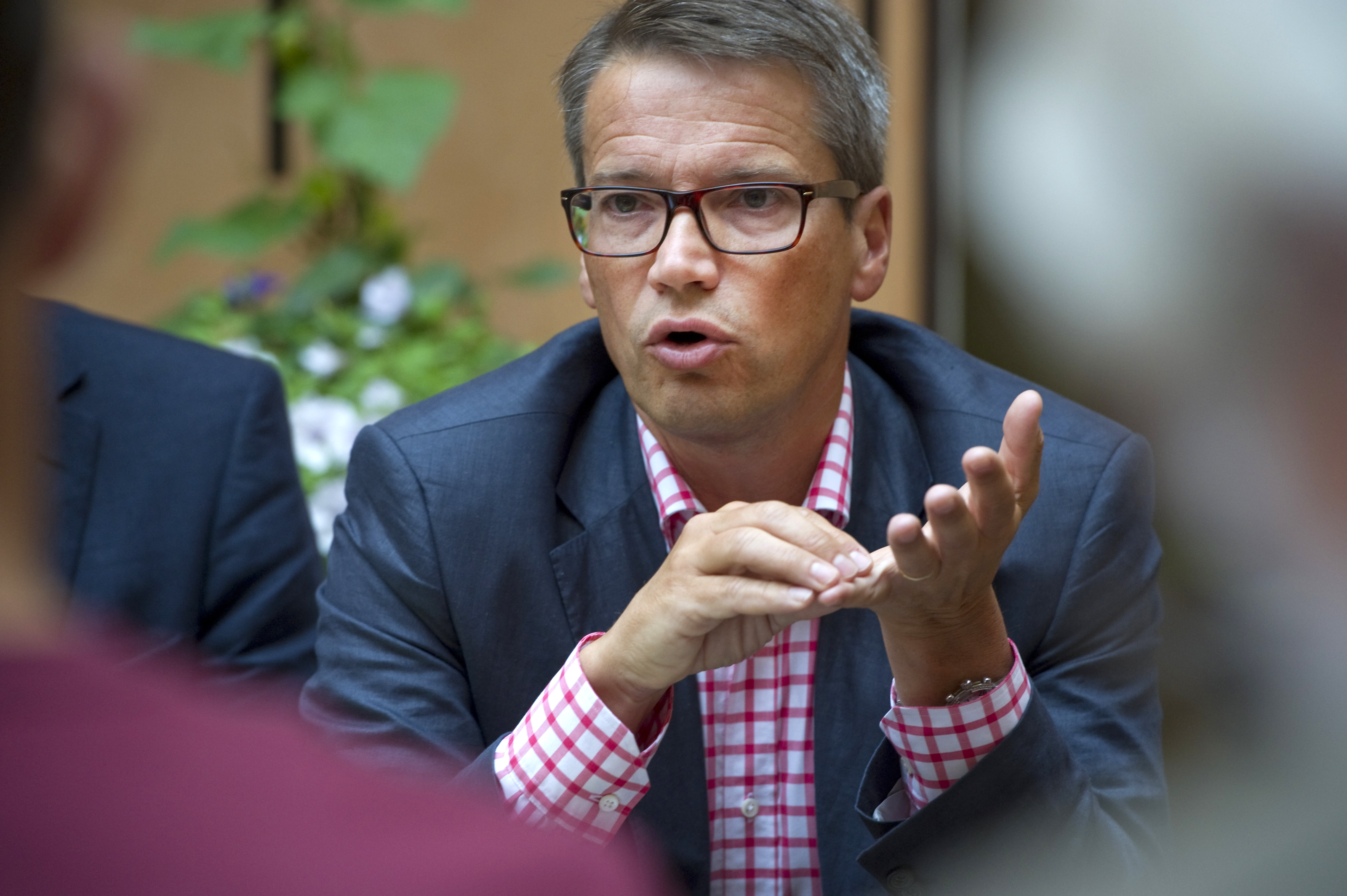 Kristdemokraternas ledare Göran Hägglund är besviken.
