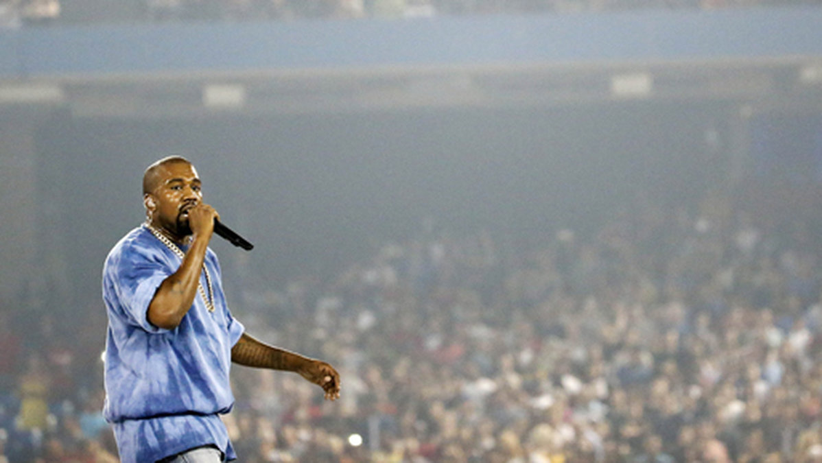 Kanye bjöd publiken på en otroligt stark show. 