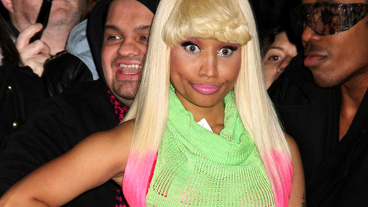 Nicki Minaj såg ut såhär år 2010. 
