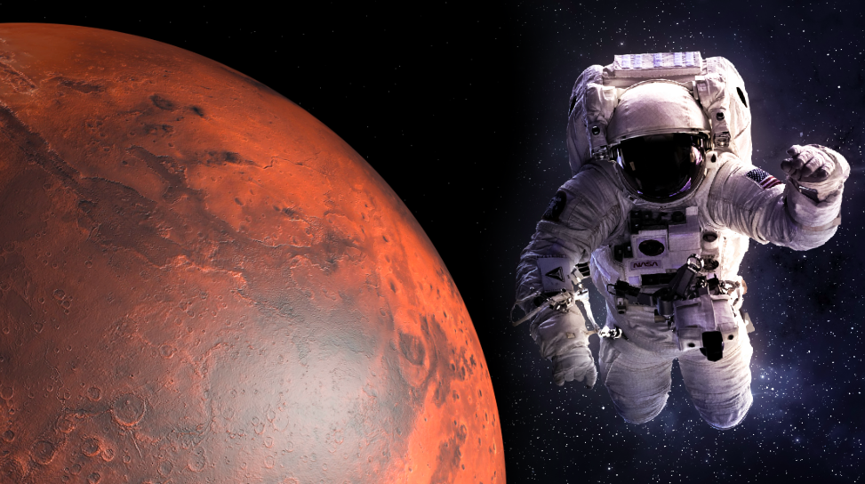 Nasa, Mars, astronaut