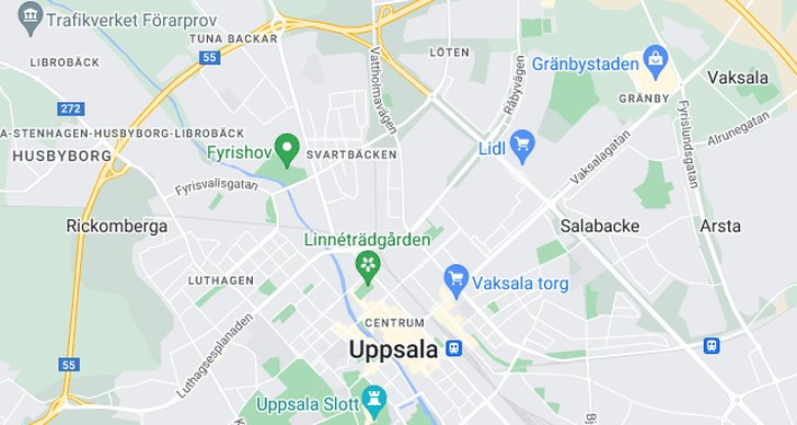 Skadegörelse, Uppsala, Brott och straff, dni