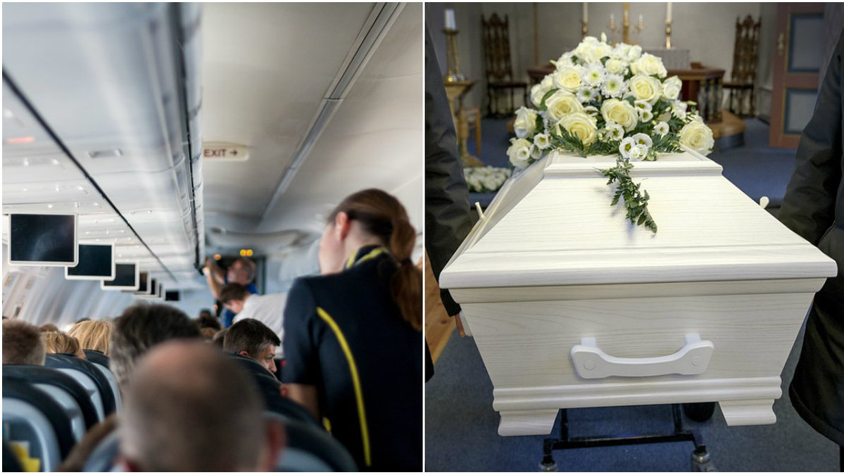Vad händer egentligen när man dör ombord på ett flygplan som befinner sig i luften?
