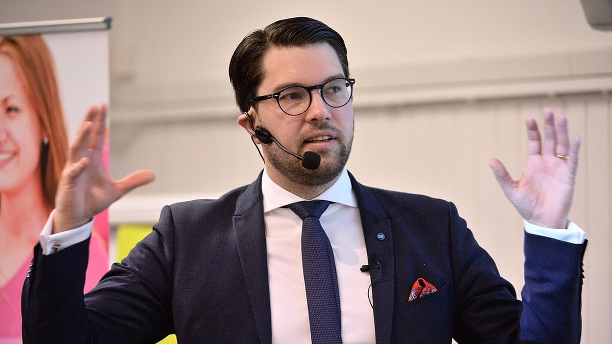 Jimmie Åkesson tror att SD kan bli Sveriges största parti i nästa val. 