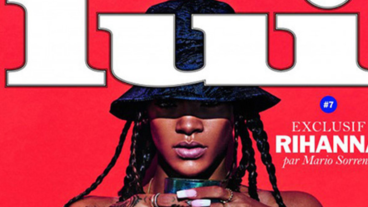 Omslaget som blev för mycket för Instagram. Men nu har Rihanna återvänt till Insta. 