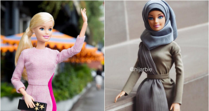 Konstnär, Hijab, Barbie, instagram