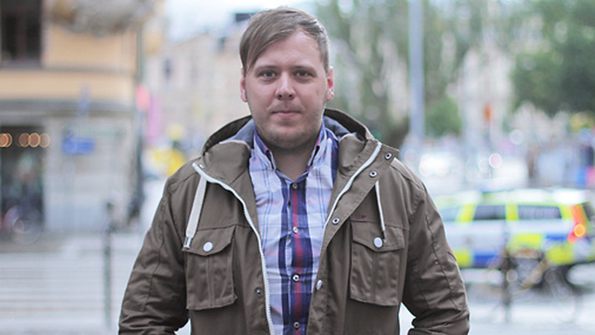 Henrik Johansson, antirasist, är en av personerna bakom "Inte rasist, men".
