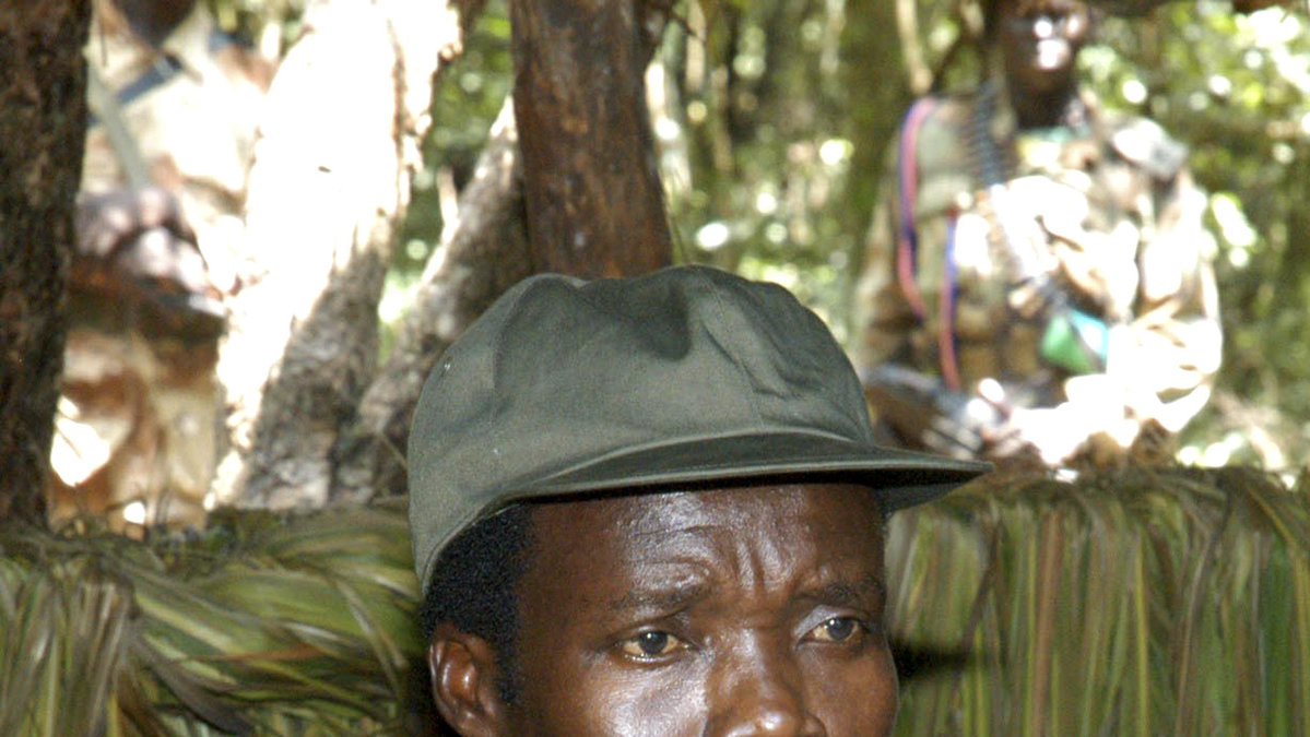 Joseph Kony är efterlyst av Internationella brottsdomstolen sedan 2005
