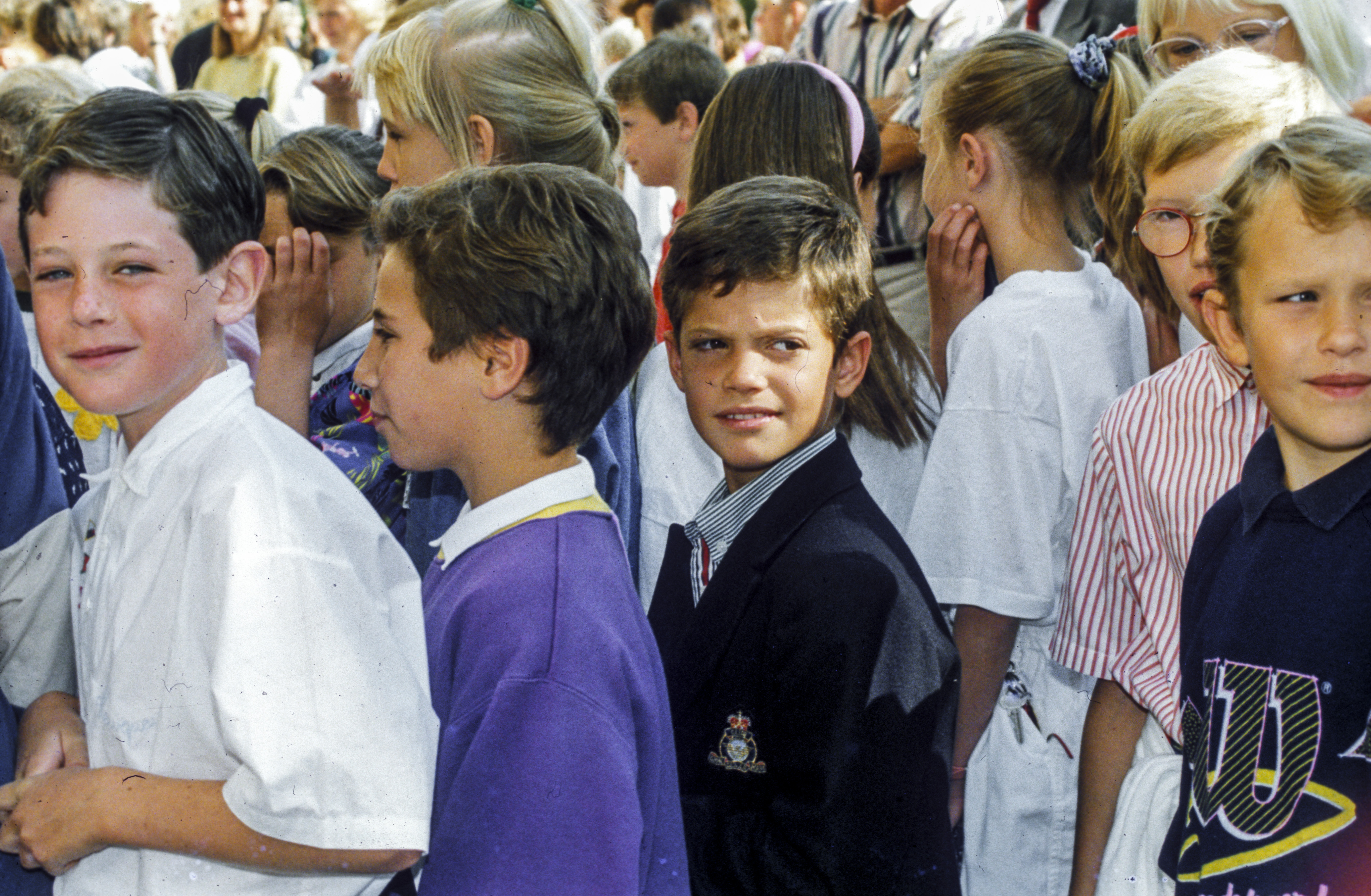 Carl Philip på skolavslutning. Carl Philip på skolavslutning.