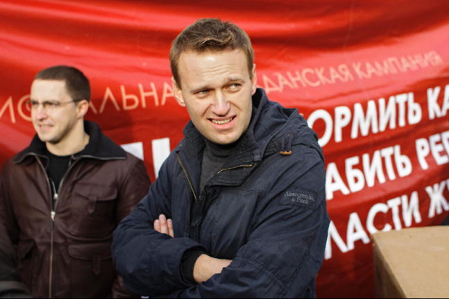 Aleksej Navalnyj är en frontperson i de ryska protesterna.