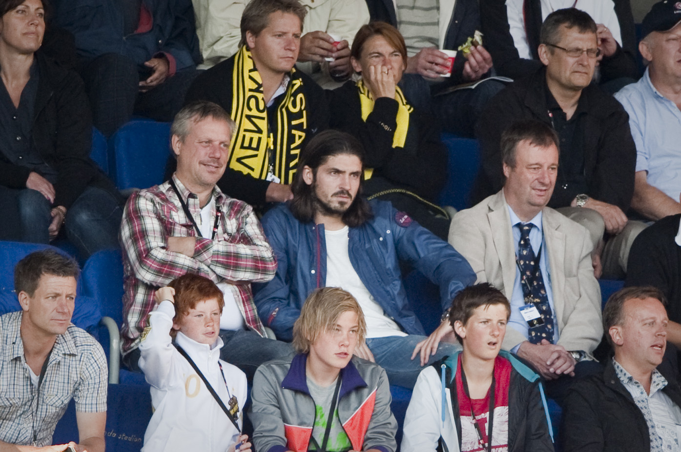 Bojan är en flitig besökare på sin gamla klubb AIK:s hemmaarena Råsunda.