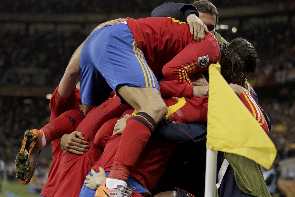 Spanien, Portugal, VM i Sydafrika, Paraguay, Vicente del Bosque