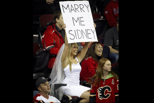 Sidney Crosby är populär. 