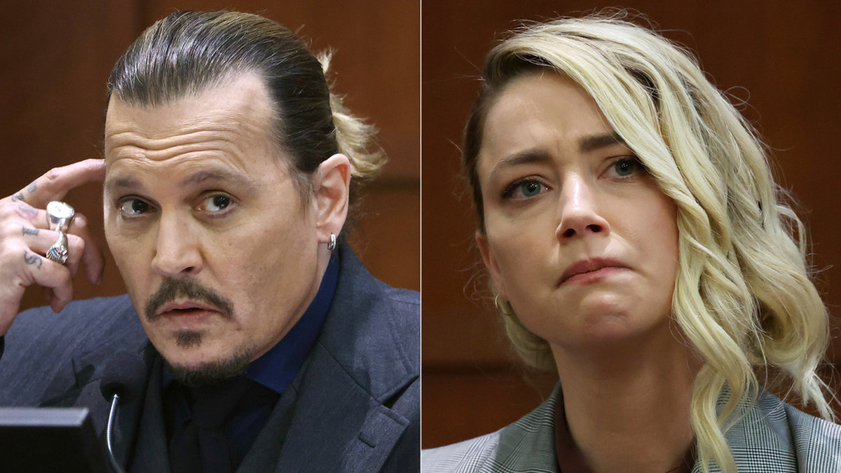 Skådespelarna och forna makarna Johnny Depp och Amber Heard har de senaste åren legat i bitter fejd med varandra. Arkivbild.
